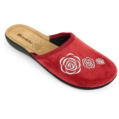 Тапочки анатомические INBLU NC-6B бордового цвета (Размер 37 / 22,5см)