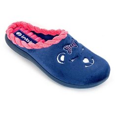 Домашние тапочки INBLU EC-4D синего цвета (Размер 38 / 23см)