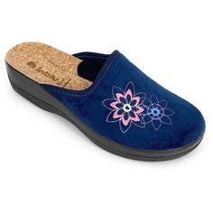 Тапочки анатомические INBLU ES-7BX синего цвета (Размер 37 / 23см)