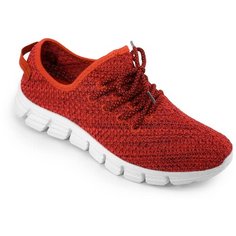 Лёгкие слипоны INBLU SA-1U красного цвета (Размер 37 / 24см)