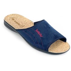 Анатомические тапки INBLU OG-6X синего цвета (Размер 42 / 27см)