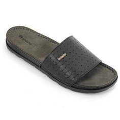 Сандалии из натуральной кожи INBLU CR-4C чёрного цвета (Размер 41 / 25,5см)