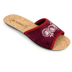 Тапочки анатомические INBLU NP-1D сливового цвета (Размер 41 / 26,5см)