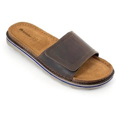 Сандалии из натуральной кожи INBLU BU-1C коричневого цвета (Размер 43 / 27,5см)