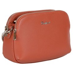 Сумка кросс-боди женская David Jones 6508-2 SIENNA, коричневая