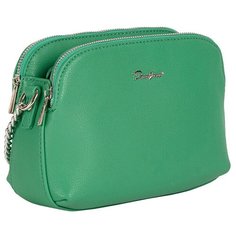 Сумка кросс-боди женская David Jones 6508-2 GREEN, зеленая