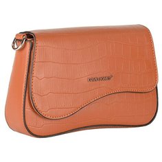 Сумка кросс-боди женская David Jones 6013 CM COGNAC, коричневая