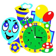 Детские часы Color Kit Паровозик - набор для творчества CL020