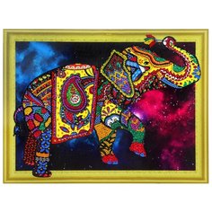 Алмазная мозаика на пенокартоне с фигурными стразами - Созвездие слона/FM012 Color KIT