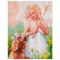 Картина по номерам на подрамнике Разговор без слов 40х50 Paintboy