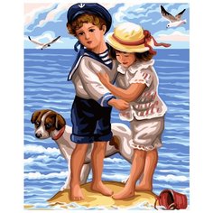 Картина по номерам на подрамнике Прилив 40х50 Paintboy