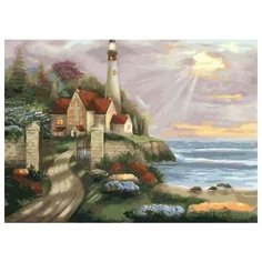 Картина по номерам Color Kit на подрамнике Маяк 40х50 CG2021