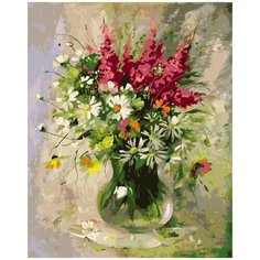 Картина по номерам на подрамнике Июльский букет 40х50 Color KIT