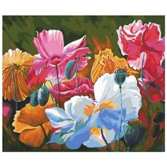 Картина по номерам Paintboy Разноцветные маки 40х50 GX33964
