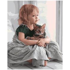 Картина по номерам Paintboy на подрамнике Помолчим 40х50 GX28135