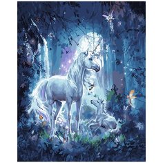 Картина по номерам Paintboy на подрамнике Таинственный свет 40х50 GX26011