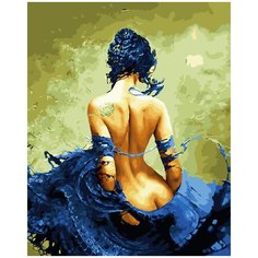 Картина по номерам Paintboy на подрамнике В волнах океана 40х50 GX27703