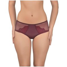 Lauma Трусы Tiffany шорты средней посадки, размер 38, красный виноград