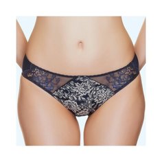 Lauma Трусы Lace dream слипы средней посадки, размер 40, сапфир