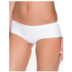 Lauma Трусы Tuxedo шорты средней посадки, размер 44, белый