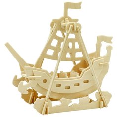 3D деревянный пазл Robotime Парк развлечений - Лодка-качели