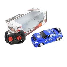 Машина радиоуправляемая масштаб 1:24, синяя спорт Shantou Gepai