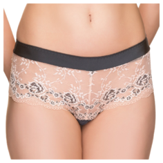 Lauma Трусы Andrea шорты средней посадки, размер 42, темно-серый