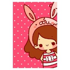 Картина по номерам Цветной Малышка (10х15) на подрамнике, pa001