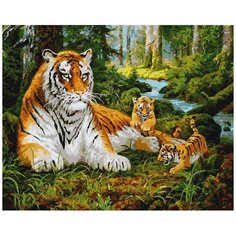 Картина по номерам Molly (40х50) СУНГ ЛИ. СТРОГИЙ ОТЕЦ (26 цветов) на подрамнике, KH0635