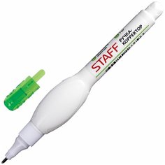 STAFF Ручка-корректор College 7 мл белый