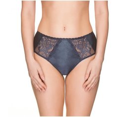 Lauma Трусы Silk cloud высокой посадки слипы, размер 40, ночной океан