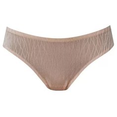Marc & Andre Трусы Jacquard брифы средней посадки, размер XL(42), бежевый