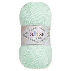 Пряжа для вязания Alize "My Baby", цвет: 019 водяная зелень, 150 м, 50 грамм (5 мотков)