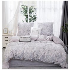 Комплект постельного белья СИТРЕЙД C494, размер 1,5 спальный, сатин (100% хлопок), наволочки 50х70 2 шт.