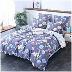 Комплект постельного белья СИТРЕЙД C467, размер ЕВРО, сатин (100% хлопок), наволочки 50х70 2 шт.