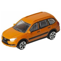 Машинка Autogrand Lada Granta Cross Oранжевая 6 см