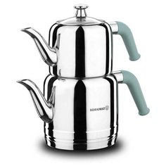 Турецкий чайник Korkmaz Riva Turquoise