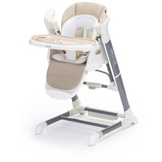Стульчик для кормления с электронным устройством качения Nuovita Unico lux Bianco (Latte, Bianco/Латте, Белый)