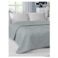 Покрывало DeНАСТИЯ Пиксель, двустороннее, 200х240 см, серый