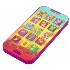 Разивающая игрушка для малышей Обучающий телефончик Smart Baby,изучаем цифры, цвета, животных, английский язык, свет, регулировка громкости, песенки и потешки