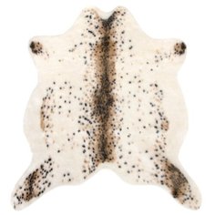 Коврик "Животные" Барс LUCKY, 94х100 см, белый/бежевый