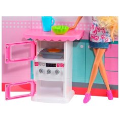 Кукла детская для девочек "Defa","Хозяйка",в комплекте кукла, духовка со звуковыми эффектами и 9 аксессуаров, в/к 22*7,5*32