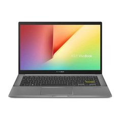 Ноутбук ASUS VivoBook S14 S433JQ-EB088 (Intel Core i5 1035G1/14"/1920x1080/8GB/512GB SSD/NVIDIA GeForce MX350 2GB/Без ОС) 90NB0RD4-M03480, Indie Black