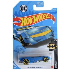 Hot Wheels Базовая машинка The Batman Batmobile, синяя
