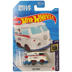 Hot Wheels Базовая машинка Kool Kombi, белая