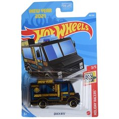 Hot Wheels Базовая машинка Quick Bite, черная