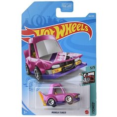 Hot Wheels Базовая машинка Manga Tuner, розовая