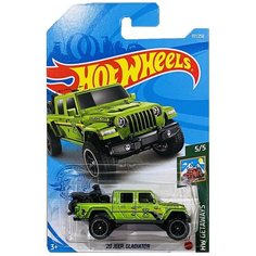 Hot Wheels Базовая машинка 20 Jeep Gladiator, зеленый