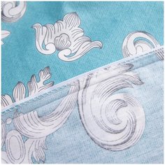 Комплект постельного белья СИТРЕЙД, AR-213, Сатин, Семейный, наволочки 50x70, 70x70, простыня на резинке 180х200 см