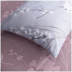 Комплект постельного белья СИТРЕЙД, AR-221, Сатин, Евро, наволочки 50x70, 70x70, простыня на резинке 180х200 см